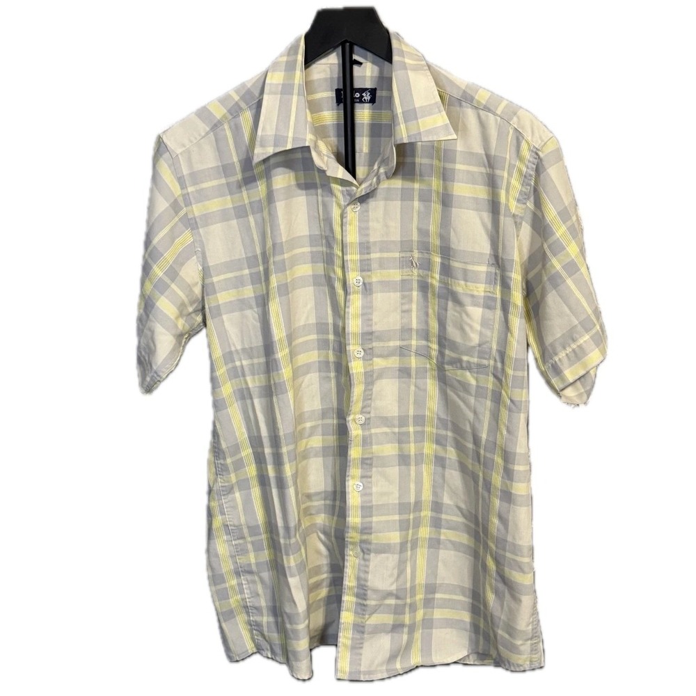 Polo Ralph Lauren‎ Plaid Short Sleeve Shirt – Men's Large (41–42)